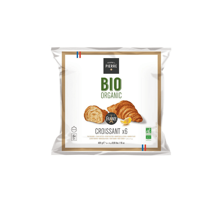 Органический круассан 70 гр х 6 шт упаковка