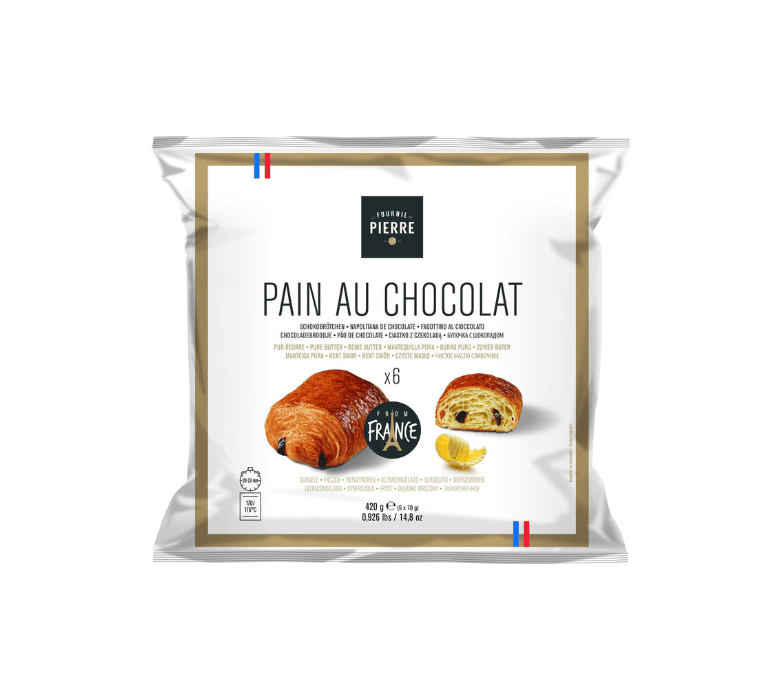 Слойка с шоколадом 70 гр х 6 шт упаковка