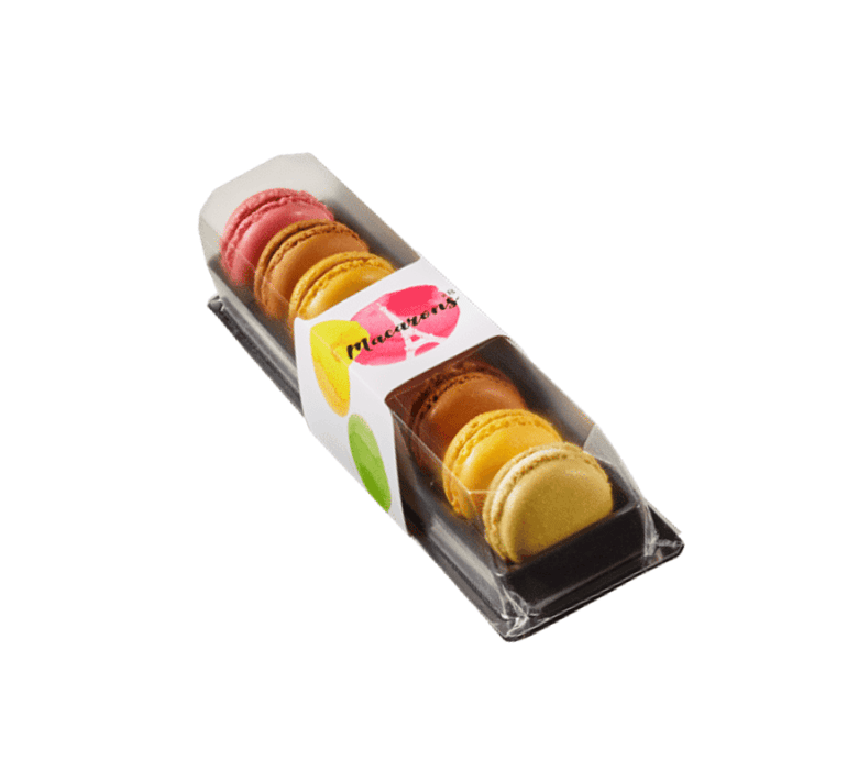 Макаронсы ассорти 8 шт упаковка